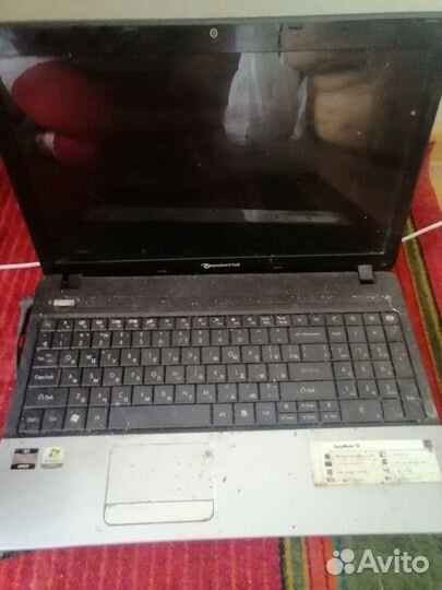 Ноутбук на запчасти
