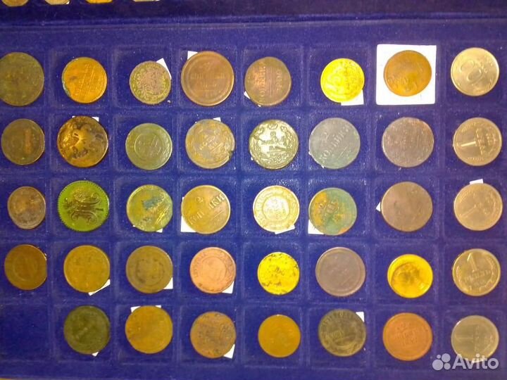 Монеты царские и СССР в ассортименте