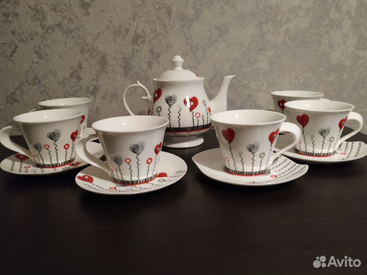 Милый чайный сервиз Lefard