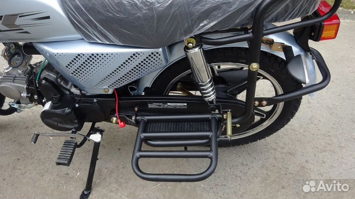 Мопед swift silver, серебристый цвет