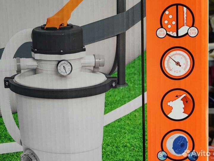 Песочный фильтр- насос 3028л/ч Bestway 58515