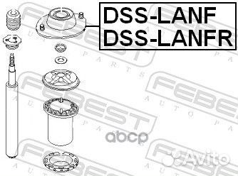 Опора переднего амортизатора левая DSS-lanf Febest