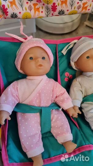 Коляска для двойни, игрушечная