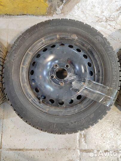 Комплект зимней резины на дисках 5*108 r 16 Ford