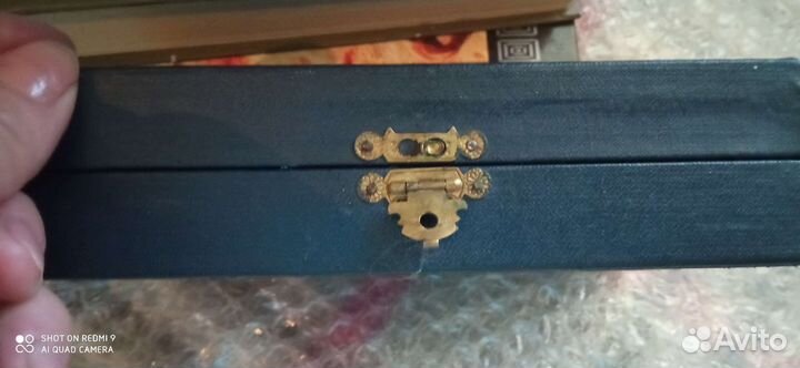 Ложки чайные серебро 875 проба. 6 штук в коробке