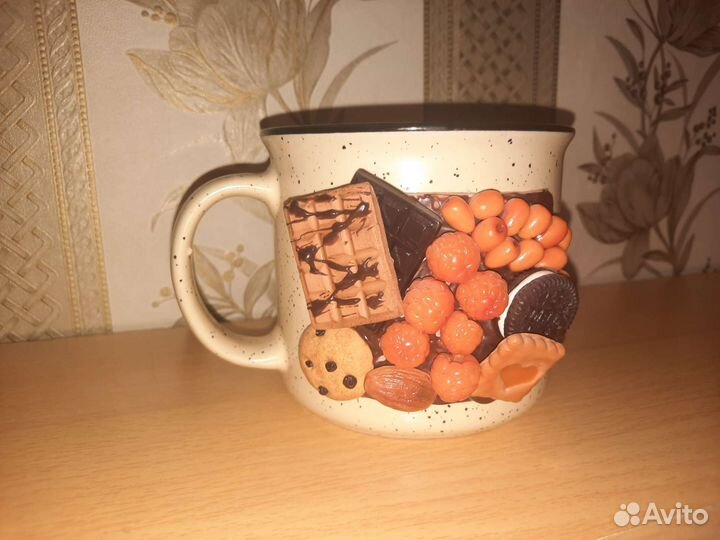 Кружка керамическая ручная работа