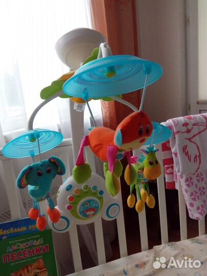 Tiny Love Музыкальная карусель с подсветкой+бумбок