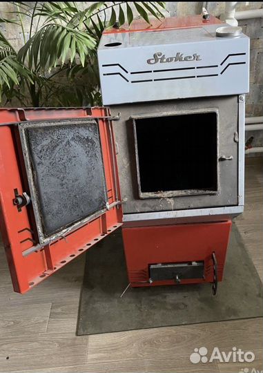 Твердотопливный котел длительного горения Б/У