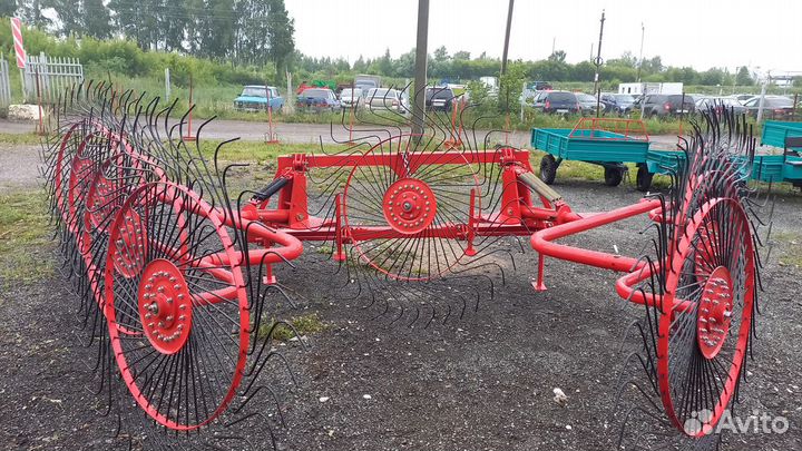 Грабли, ворошилки, валкователи Завод Акимов ГКПТ-9Т, 2024