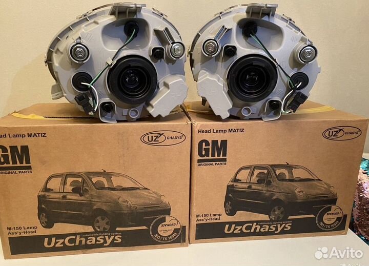 Фара на Daewoo Matiz правая/левая. Рестайл/ Дорест