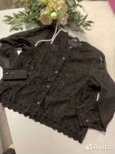 Блузка рубашка женская 42 44