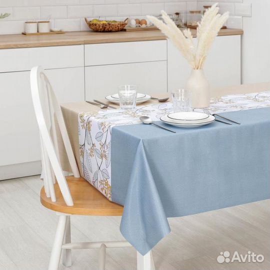 Клеёнка столовая на тканевой основе «Рамен», ширин