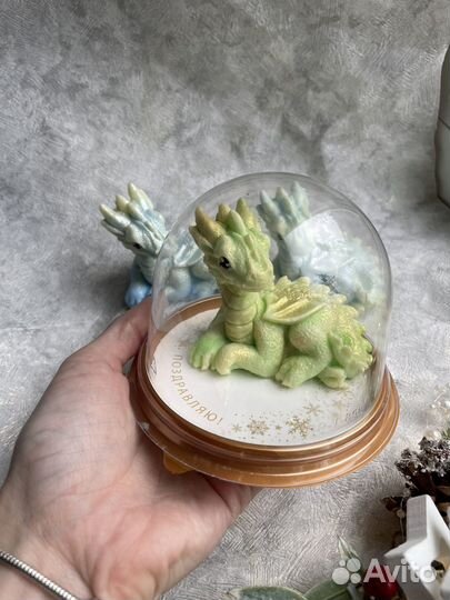 Мыло ручной работы дракон