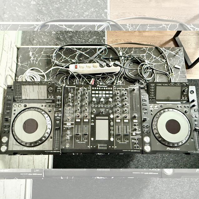 Pioner DJM-2000 nexus + Pioner CDJ 2000 nexus