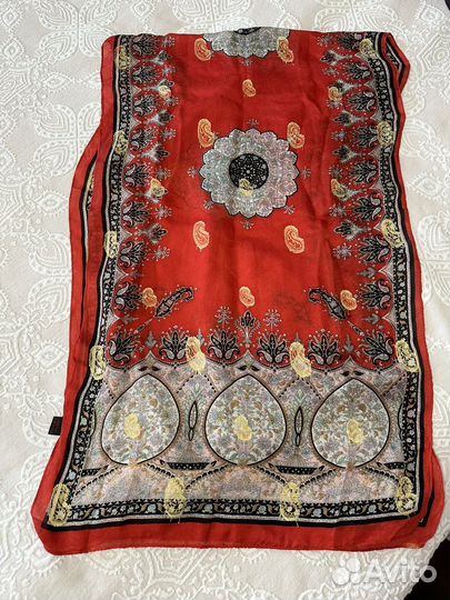 Шарф женский шелковый