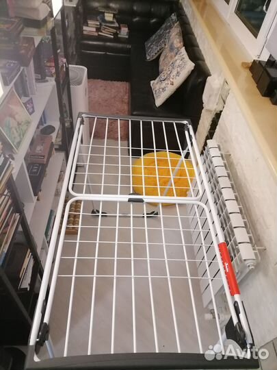 Сушильная раскладная напольная сушилка бельевая