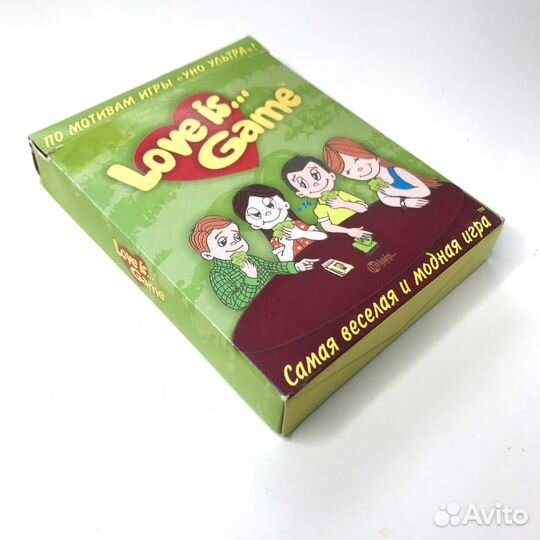 Настольная карточная игра Love is (уно)