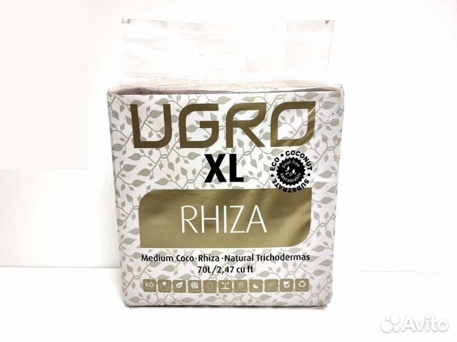 Кокосовый субстрат UGro XL rhiza