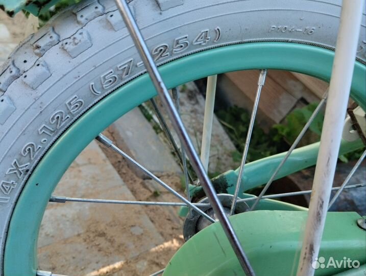 Велосипед берёзовый детский