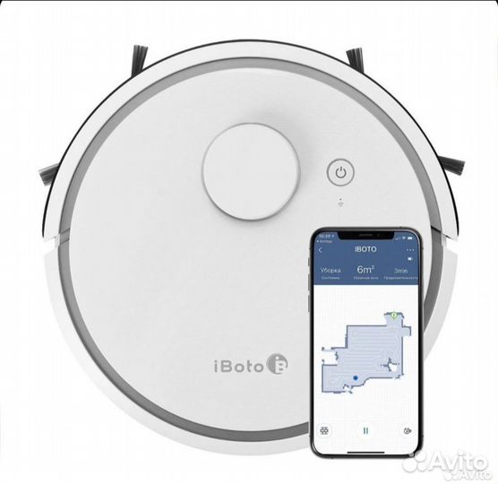 Робот-пылесос Iboto SMART L920W Aqua