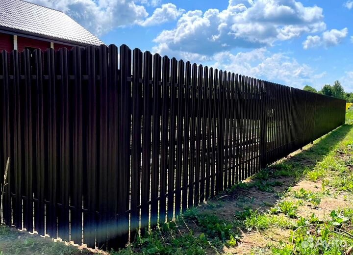 Установка надежных заборов