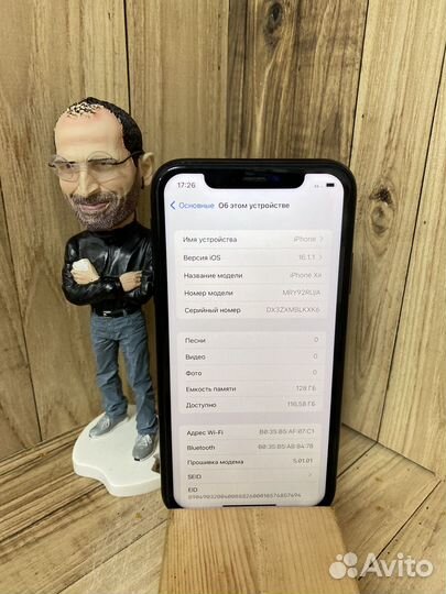 iPhone Xr 128 Gb Black Ростест