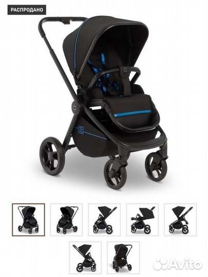 Немецкая коляска Moon Resea Sport прогулочная