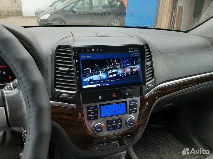Android магнитола для Hyundai Santa Fe, есть Teyes