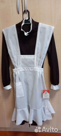 Школьная форма СССР 89-91г. для девочек + рубашка