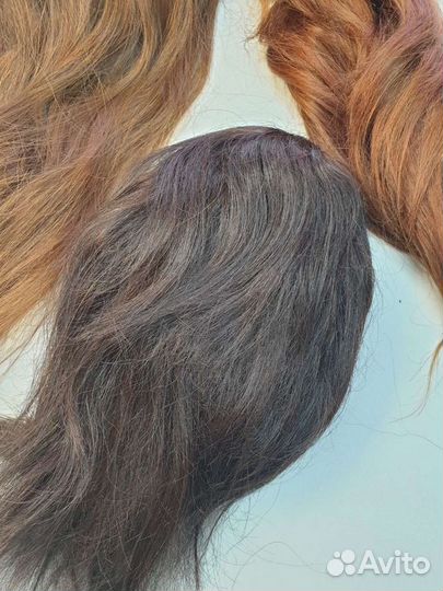Шиньоны,натуральные волосы