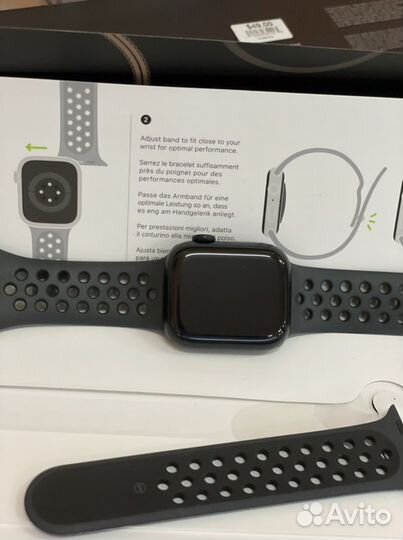 Часы apple watch nike 7 41mm