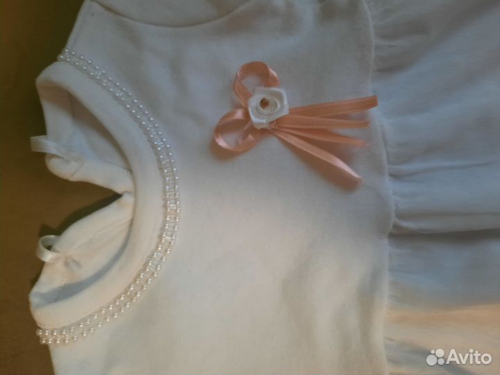 Платье для девочки 0-3 мес