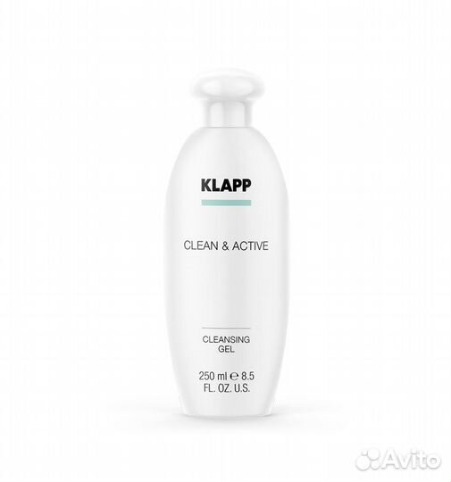Klaap Очищающий гель Clean&Active 250 мл и 1л