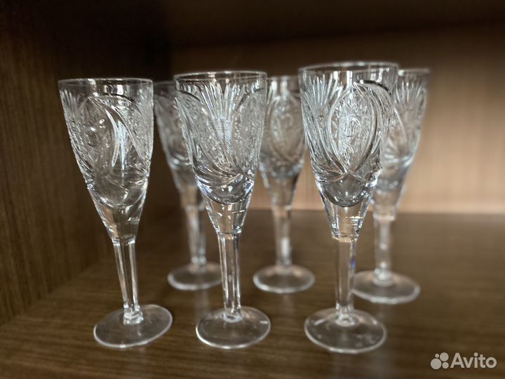Рюмки хрусталь СССР