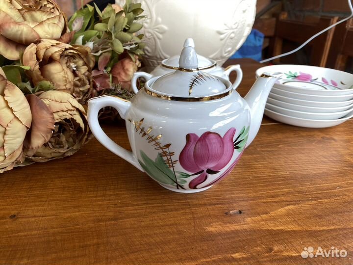 Чайный сервиз вербилки СССР