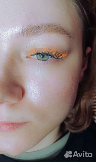 Наращивание ресниц на дому