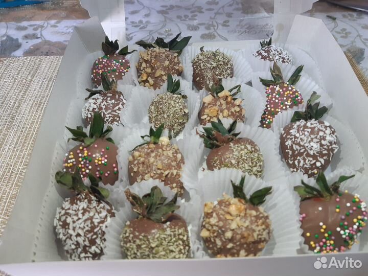 Клубника в шоколаде