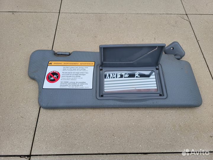 Козырек солнцезащитный правый Chevrolet Лачетти