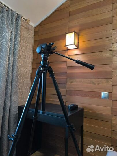 Видео фото штатив slik 504 QF 2