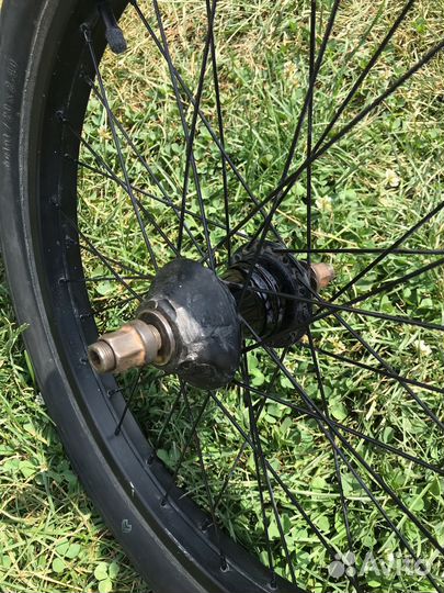 BMX Колесо на Фрикостере