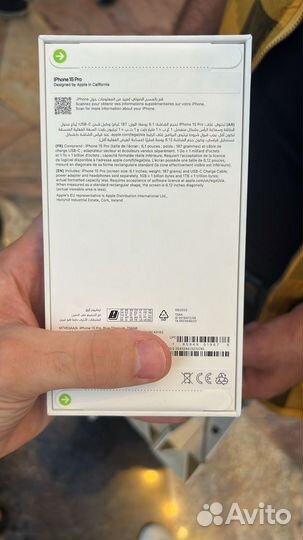 Телефон iPhone 15 pro 256 blue titanium
