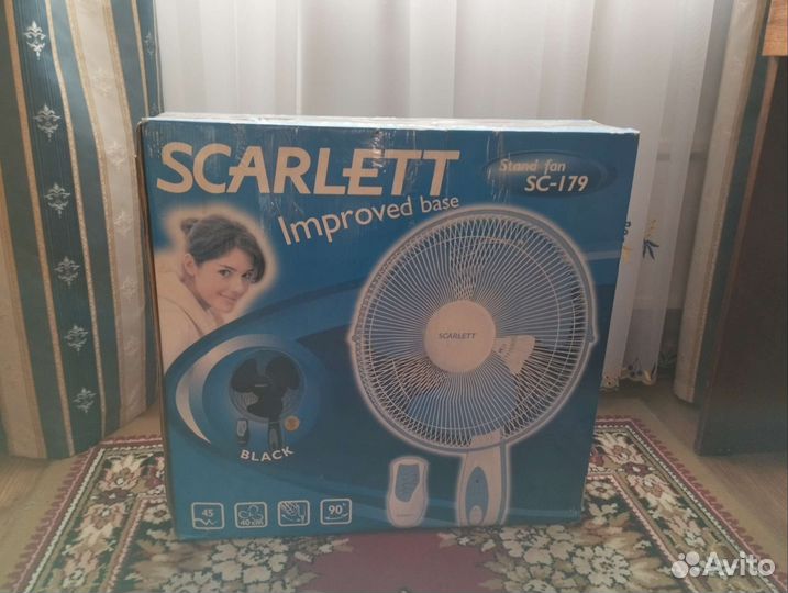 Вентилятор напольный Scarlett SC-179