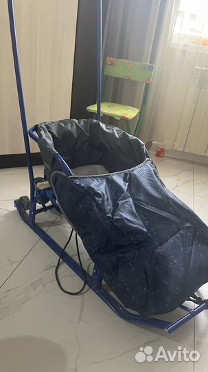 Санки на колесах