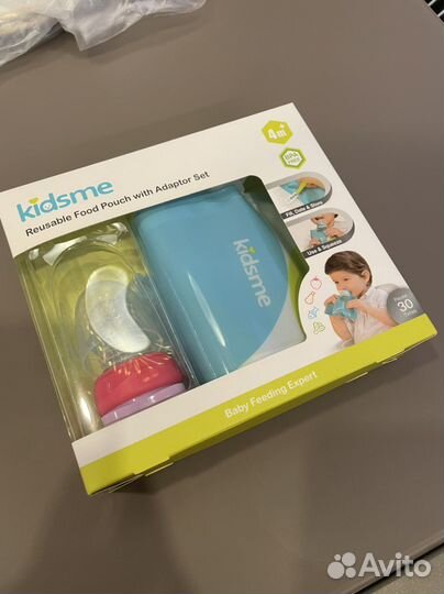 Новый многоразовый пауч для детей