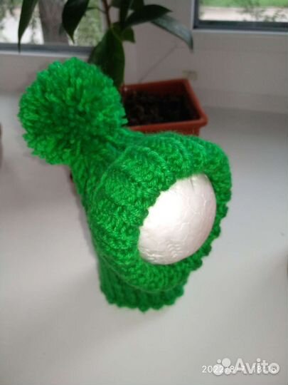 Шапочки для собак, вязаная одежда для собак