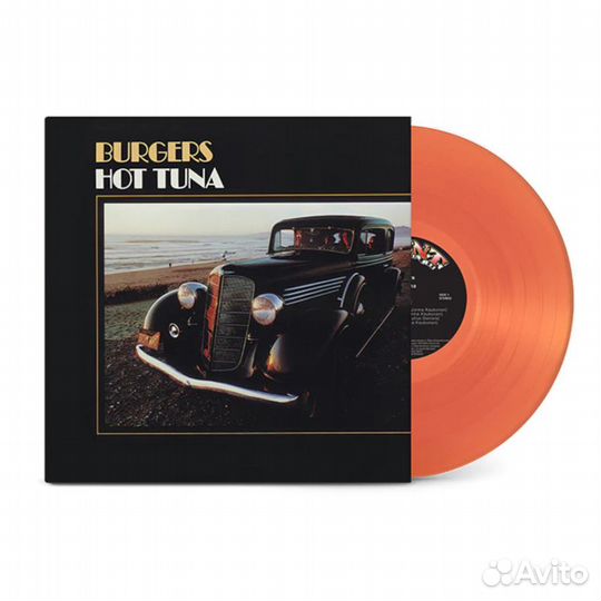 Виниловая пластинка HOT tuna - Burgers (Transparen