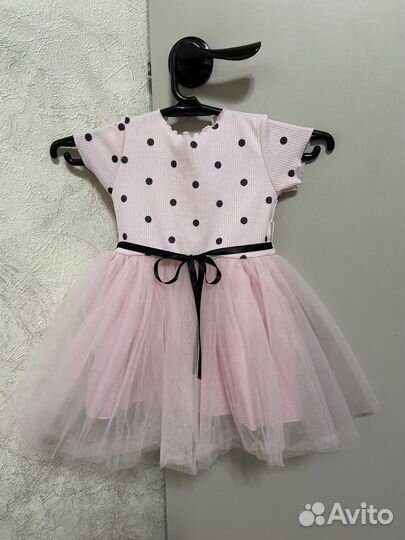 Платье для девочки 92