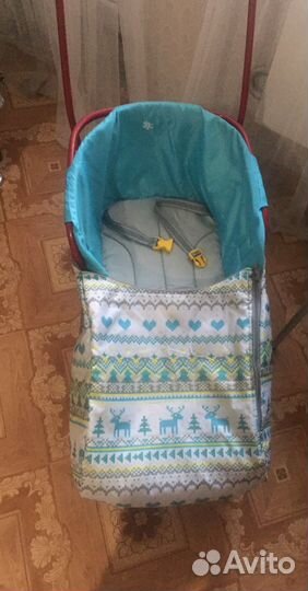 Санки на колесах