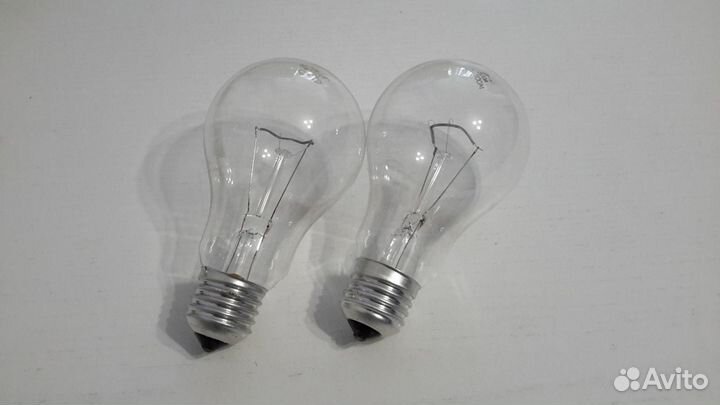 Лампы накаливания 100 Вт, 200 Вт, патрон Е27