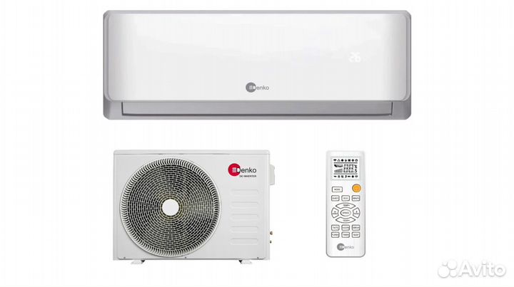 Кондиционер Denko DNH-07 H до 20 м². Установка